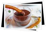 churros and chocolate